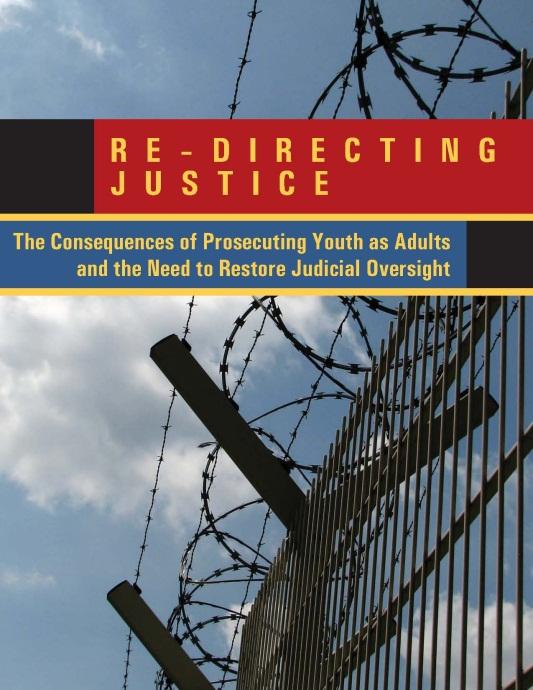Prior to the first legislative hearing on the direct file bill, CJDC launched its policy paper, Re-Directing Justice: The Consequences of Prosecuting Youth as Adults and the Need to Restore Judicial