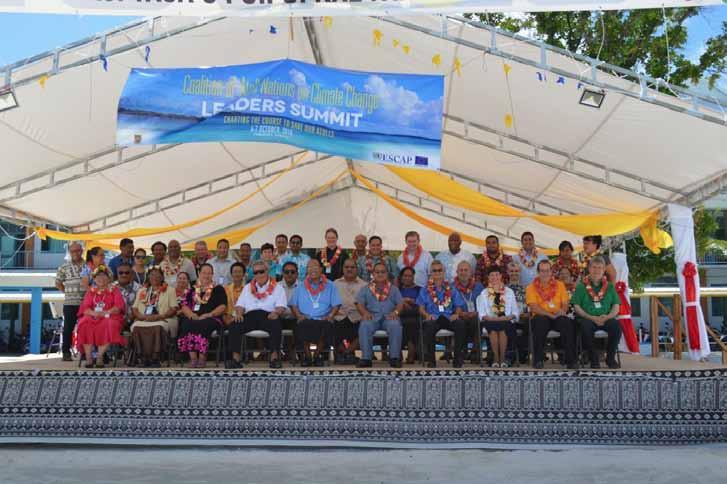 CANCC Leaders Summit Adopts Funafuti Declaration on Climate Change The Funafuti Declaration on Climate Change was adopted and signed by leaders of the Coalition of Atoll Nations on Climate Change