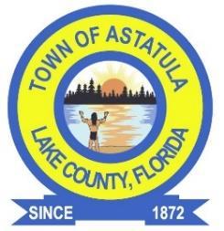 TOWN OF ASTATULA MAYOR AND TOWN COUNCIL MINUTES REGULAR SESSION MONDAY MARCH 11, 2019 TOWN HALL Having been duly advertised as required by law, Mayor Robert Natale called the Regular Session meeting