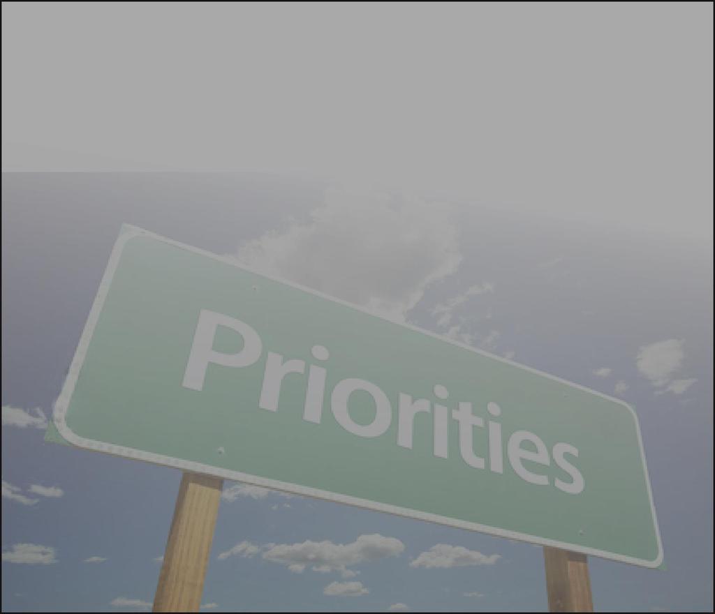 Project Priorities A list of the Cost Feasible projects from the Long Range Transportation Plan in Priority