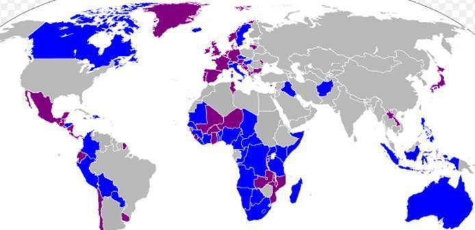 Countries that have ratified CCM in