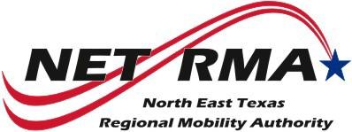 MEETING NOTICE TO: FROM: North East Texas Regional Mobility Authority Members Linda Thomas, Chair DATE: Tuesday, May 10, 2016 SUBJECT: May Board Meeting The next meeting of the NET RMA is scheduled