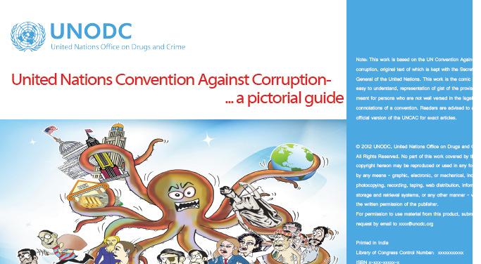 Awareness *UNCAC pictorial guide developed and disseminated