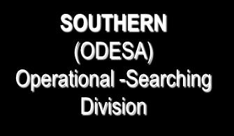 OPERATIONAL-SEARCHING BODIES AND UNITS OPERATIONAL ACTIVITY