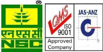 NATIONAL SEEDS CORPORATION LIMITED (A Government of India Undertaking) Regional office: Secunderabad CIN: U74899DL1963GOI003913 (COMPETITIVE BIDDING-TWO BID SYSTEM) File No.