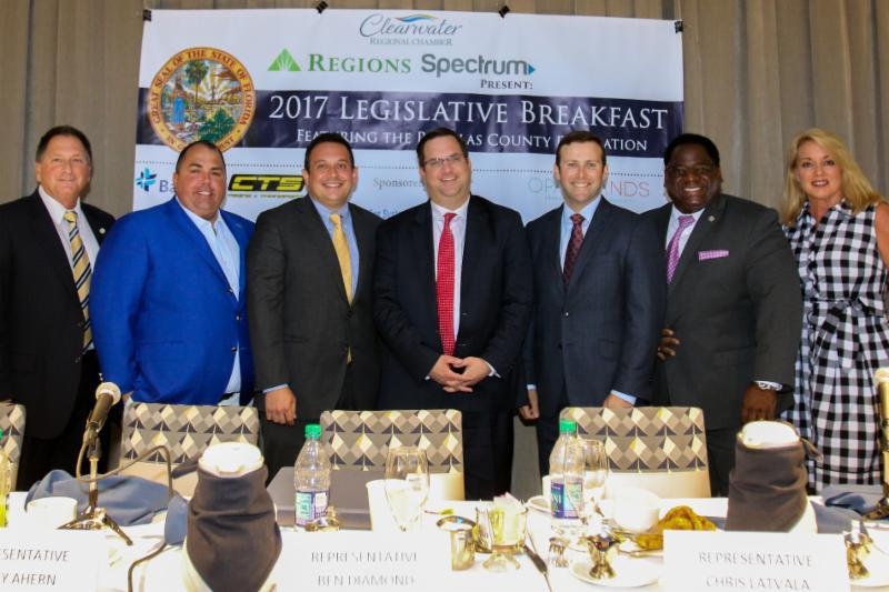 The Clearwater Regional Chamber of Commerce held it's 22nd Annual Legislative Breakfast yesterday in front of a packed house at Ruth Eckerd Hall.