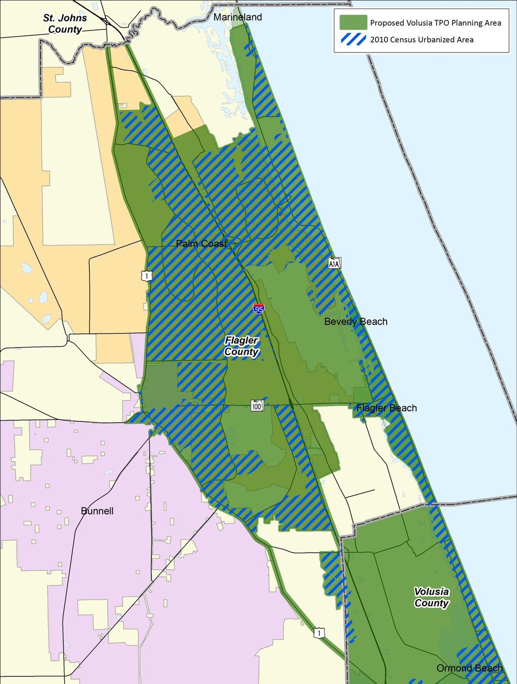 Figure 4 - Proposed VTPO Planning Area (Flagler County