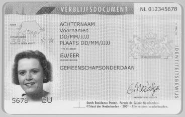 Netherlands Yes 1. a) There are no documents issued to citizens of the EU who reside temporarily in the Netherlands on the basis of directive 2004/38.