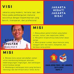 Come on, keep watching my timeline to see my efforts in advancing DKI JAKARTA! Regards, GREAT JAKARTA! JAKARTA CAN! #VoteforNumber5 Day 2 (Candidate s Vision & Mission) Figure 4.