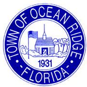 Town of Ocean Ridge 6450 N Ocean Blvd Ocean Ridge, FL 33435 (561) 732-2635 www.oceanridgeflorida.