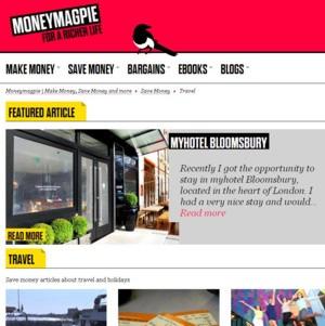 Money Magpie www.moneymagpie.com 200,000 unique visitors per month.