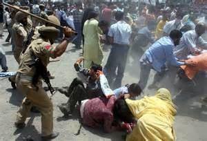 Since 1947 there is huge burden of brutality on people asking for their rights.