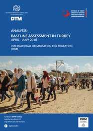 ABOUT THIS REPORT IOM s Displacement Tracking Matrix (DTM) is a suite of tools and methodologies designed to track and analyze human mobility in different displacement contexts in a continuous manner.