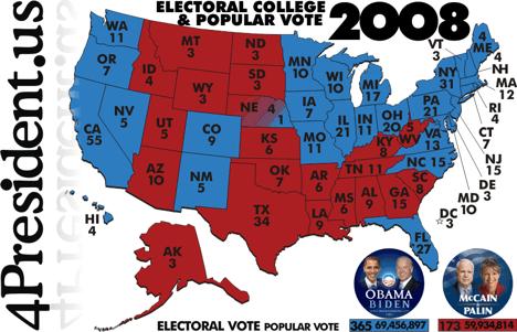 Election Results Obama: 365