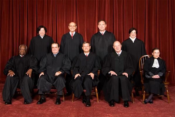 The SCOTUS in 2012 Conservatives CJ J. Roberts A. Scalia C. Thomas S.