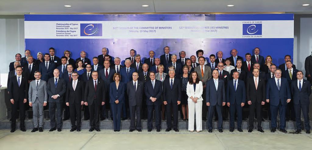 127th Session of the Committee of Ministers in Cyprus.