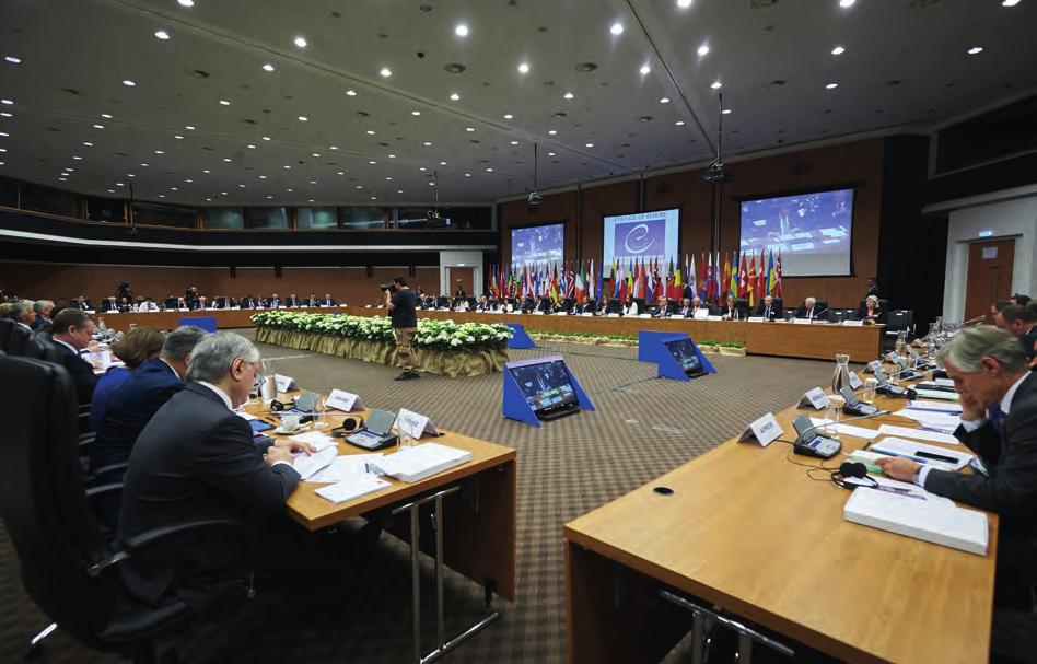 127th Session of the Committee of Ministers, in Cyprus (Nicosia, 19 May 2017) In May, following the presentation by the Secretary General of his 15th Consolidated report on the conflict in Georgia,