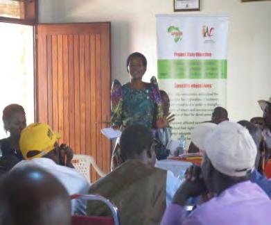 The training aimed to discuss the role of community leaders in promoting land rights and how they can work with District land Boards (DLBs), Area Land Committees (ALCs) and Bunyoro Kitara Kingdom to