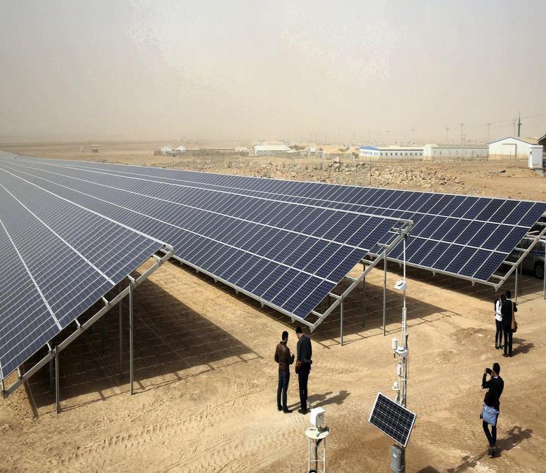 Achievements Jordan is the home of the first refugees camp generated by Solar panels Total capacity 12.