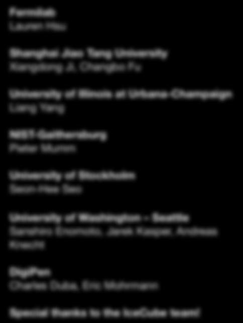 Ji, Changbo Fu University of Illinois at Urbana-Champaign Liang Yang NIST-Gaithersburg Pieter Mumm University of Stockholm