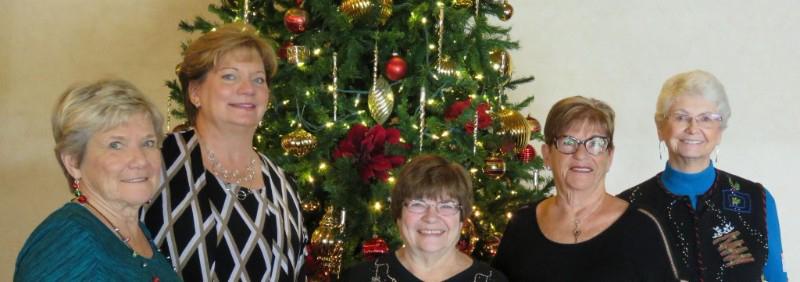 OUR 2018 BOARD (Left to right: Gail, Anne, Liz, Carol, Esther) President: Carol Hammond 602-339-7788 CarolHammond@cox.