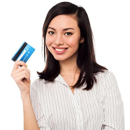 Easily accept credit cards!