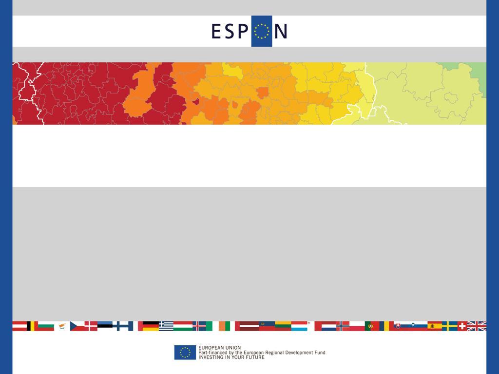 ESPON Workshop: Territorial Evidence for a European Urban Agenda The territorial and urban issues in