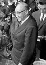 Minobe Ryokichi He was a former Marxist economist, elected governor of Tokyo, and the most famous