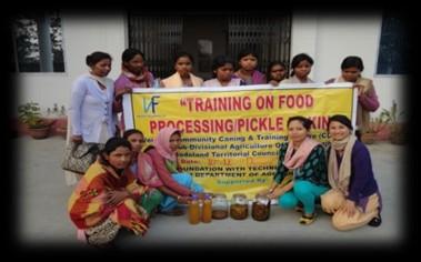 Self-Supportive Business Initiative: NEDAN Foundation formed a group of women vegetable vendors comprising of 6 members from Runikhata, BTC, Assam, in which 20 thousand has been deposited in the
