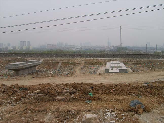 Pictures showing the situation at the closed Qingxi