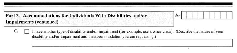 43 Part 3: Accommodations for individuals with Disabilities