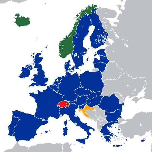 28 EU Countries Iceland, Liechtenstein and