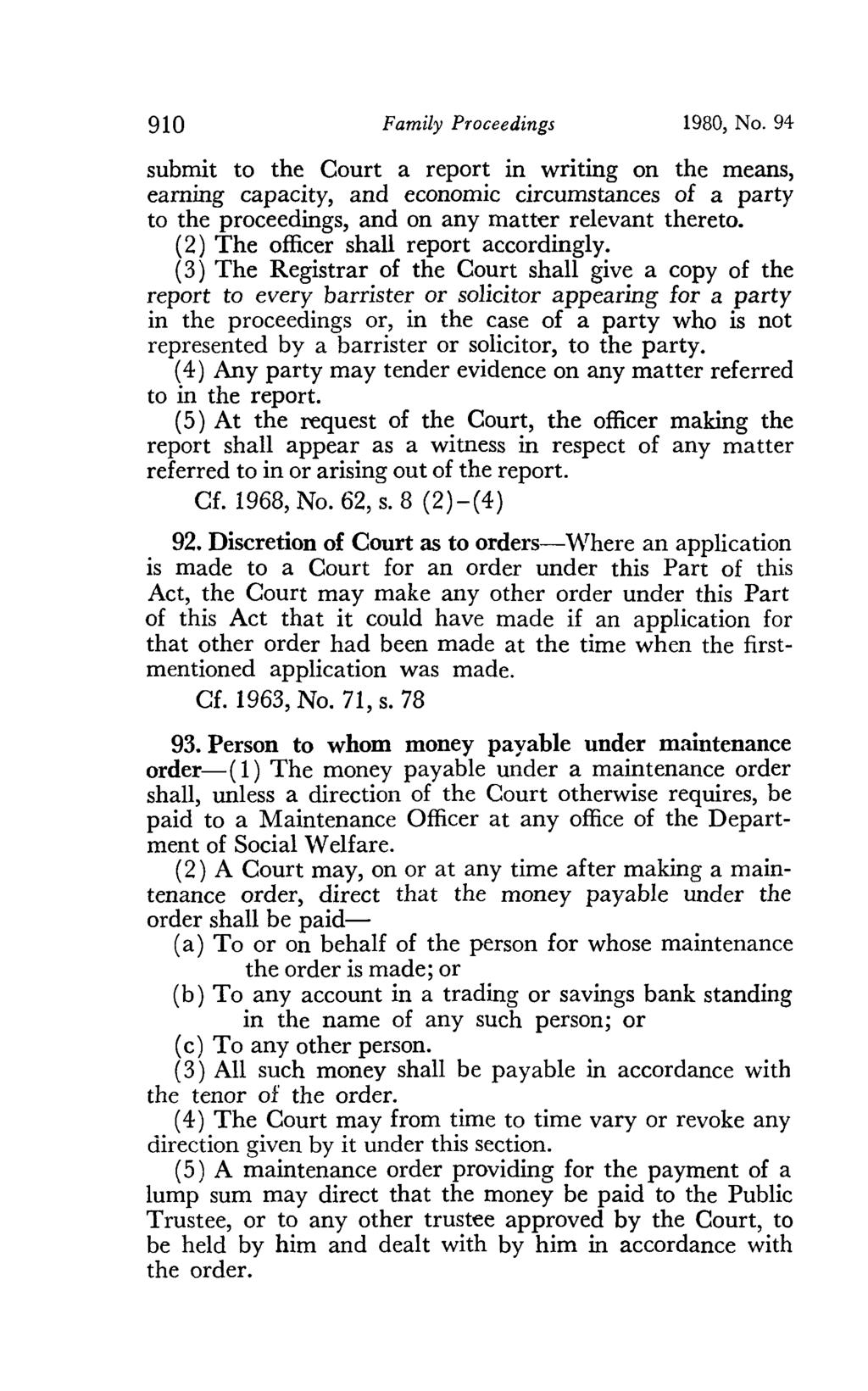 910 Family Proceedings 1980, No.