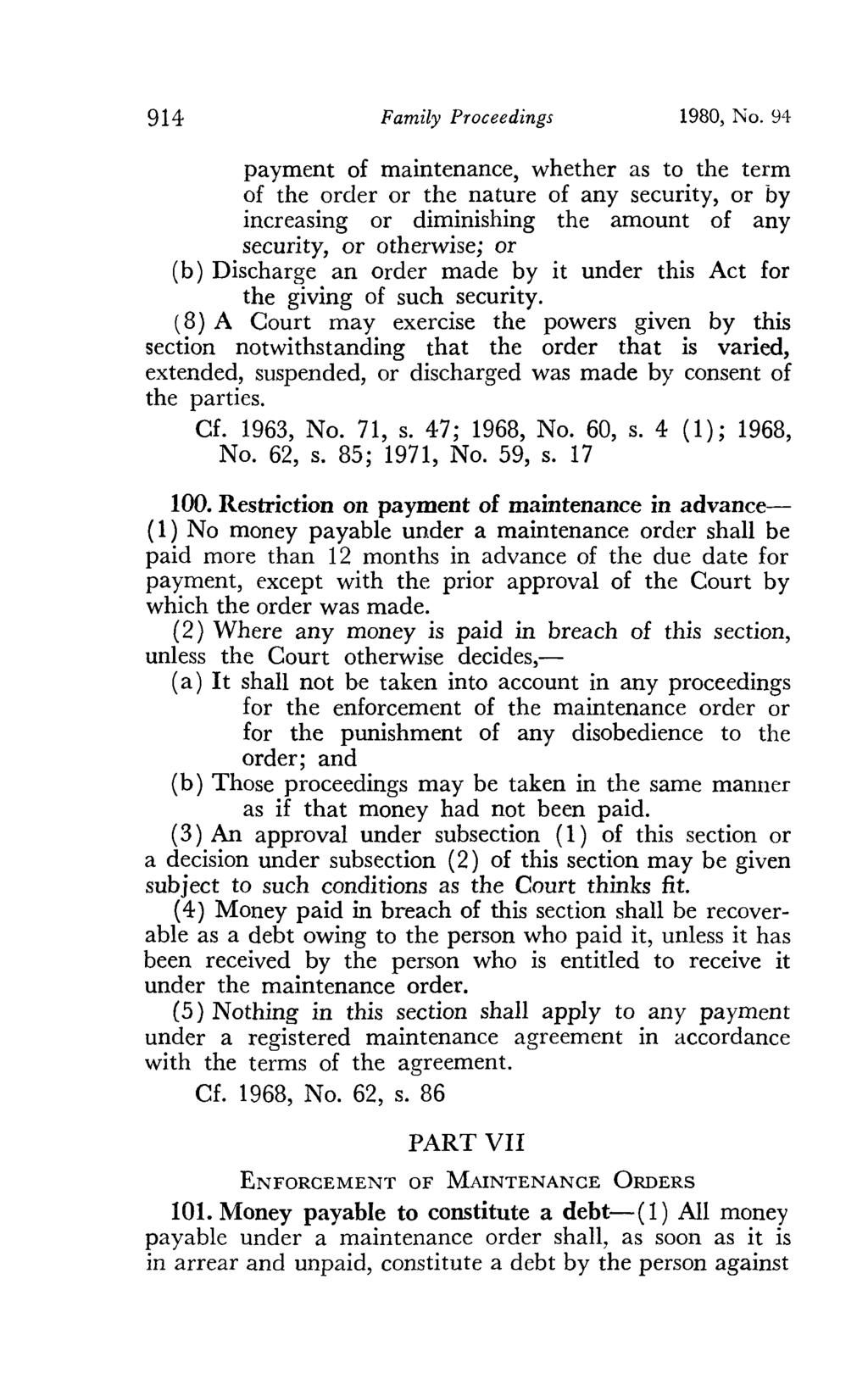 914 Family Proceedings 1980, No.