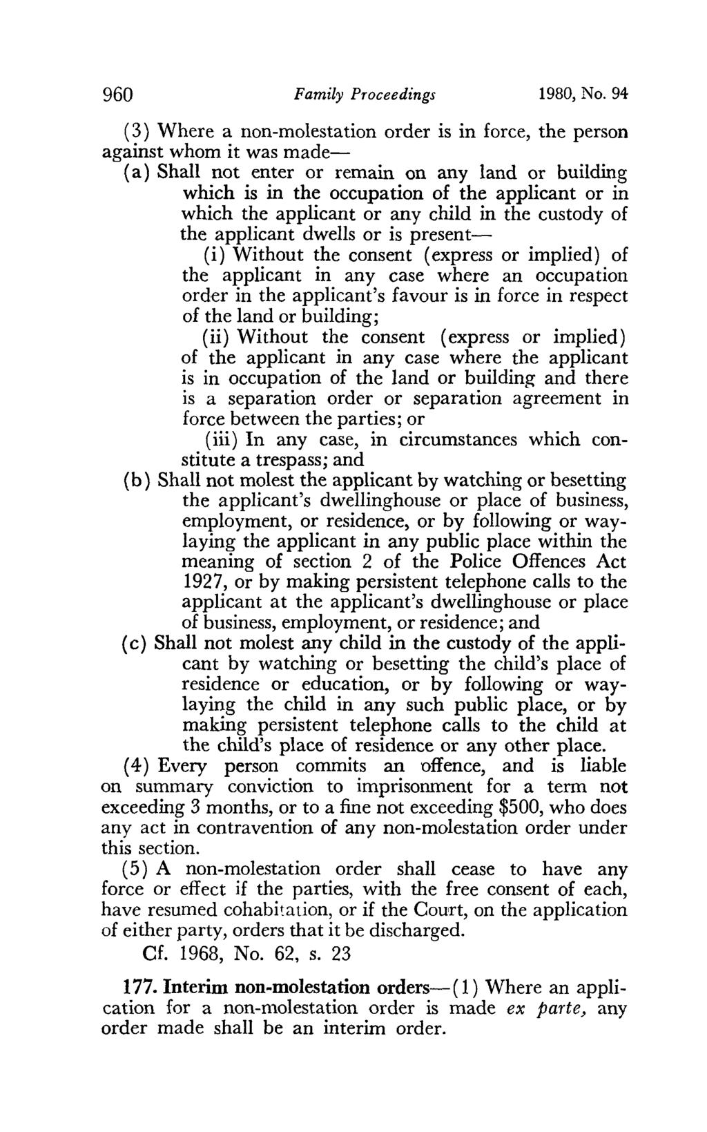 960 Family Proceedings 1980, No.