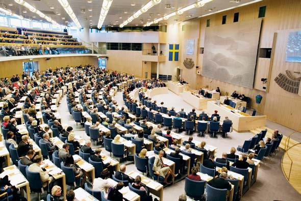 The Swedish Riksdag Photo: Melker Dahlstrand 6. Having an Influence in Sweden Contents What is democracy?