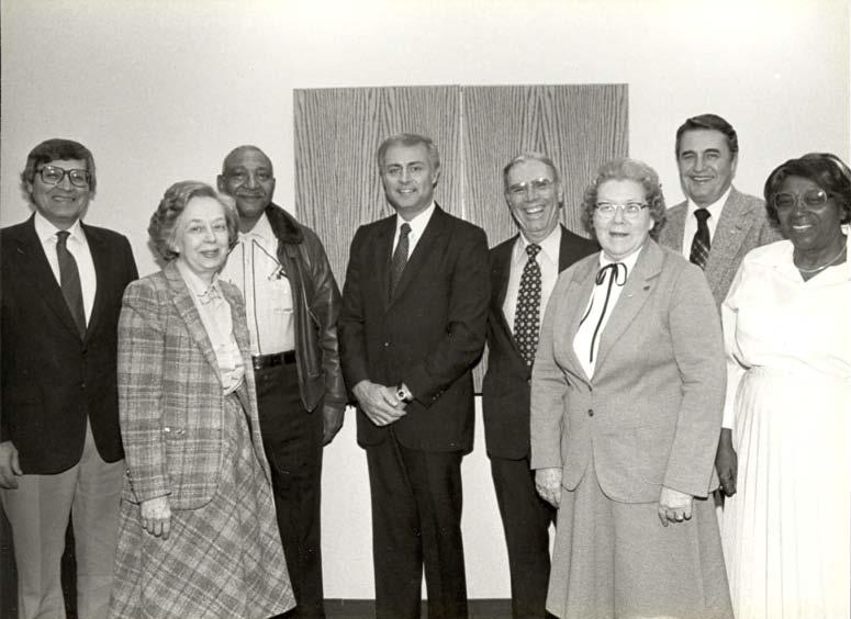 First Food Policy Council Left to Right: Ed McMillan, Mary Nelle Traylor, Fred Pickett, Mayor Randy Tyree, Doug Coulter, Ruth Bletner, Hoyle McNeil, Lucius Churchill In order to further address