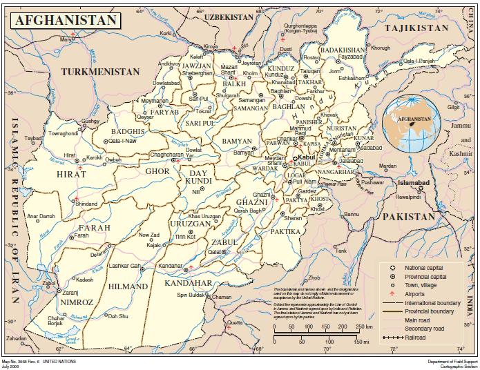 2-PREVAILING SECURITY SITUATION The security situation in Afghanistan has deteriorated since the Special Representative s last visit.