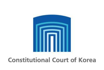 Composition, procedure and organization The Constitutional Court is composed of nine Justices who are appointed by the President of the Republic of Korea.