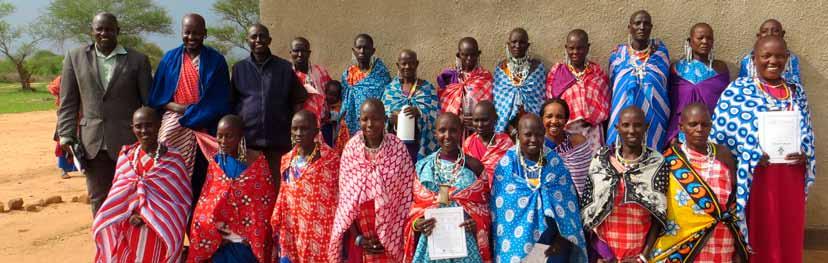 ACHIEVEMENTS OF WRLFS IN NORTHERN TANZANIA WRLFs have helped pastoralist women move from being mostly observers in public decision-making, including on land issues, to being leaders in what appears