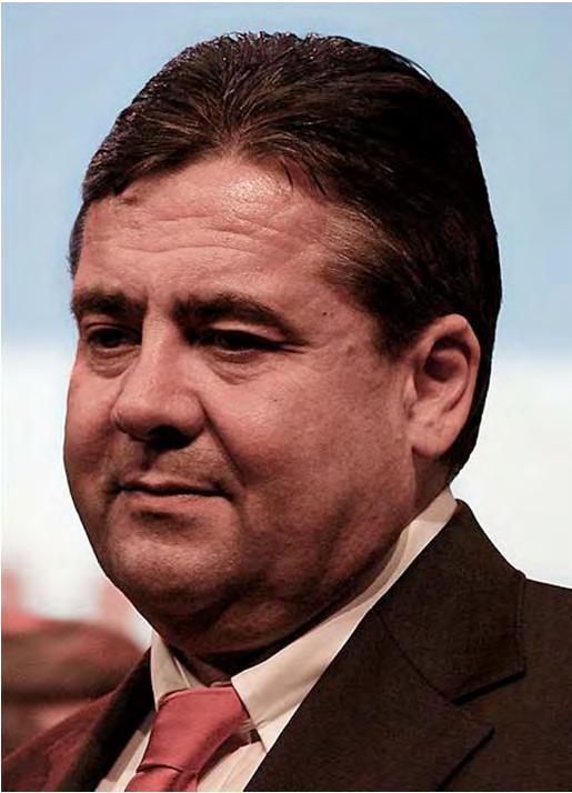 Sigmar Gabriel (born 12 September 1959) is a German politician currently chairing the Social Democratic Party of Germany (SPD).