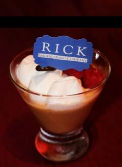 Dessert Sponsor: $4,000 Rick Engineering 4 tickets to event Logo displayed on dessert