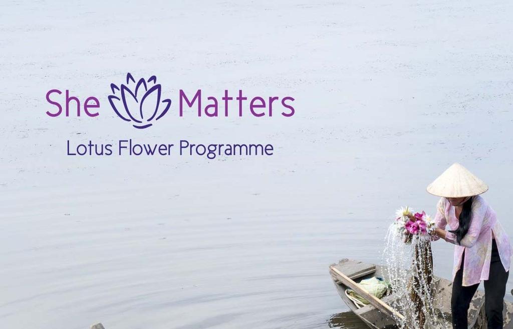 DESCRIPTION OF THE GOOD PRACTICE LOTUS FLOWER TRAINING PROGRAMME 10 candidates attend 12 weeks traineeships, which include weekly workshops