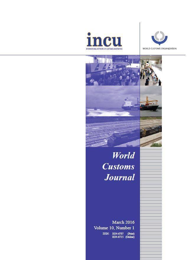 World Customs Journal 2 Issues Published Vol.