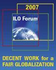 Overview Paper Decent work for a fair globalization Broadening and strengthening dialogue The aim of the Forum is to broaden and strengthen dialogue, share knowledge and experience, generate fresh