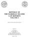 REPUBLIC OF THE MARSHALL ISLANDS LAW REPORTS VOLUME 3