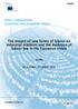 The impact of new forms of labour on industrial relations and the evolution of labour law in the European Union