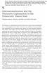 Internationalization and the Discursive Legitimation of the Democratic Nation State
