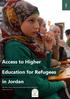 Education for Refugees