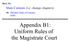 Appendix B1: Uniform Rules of the Magistrate Court